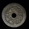 Liu Hai playing with the golden toad on the front and the Five Venoms on the back