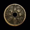 Mountain Ghost; Eight Trigrams on the back