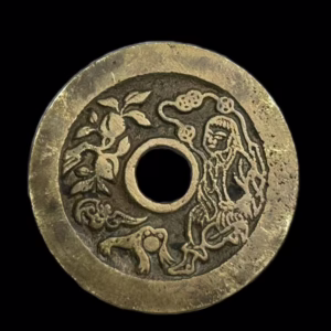 A house full of gold and jade, long life, wealth and honor; Liu Hai playing with the golden toad