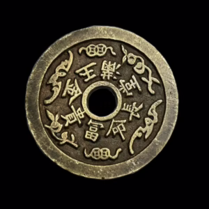 A house full of gold and jade, long life, wealth and honor; The crane and the deer in spring