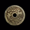 A house full of gold and jade, long life, wealth and honor; The crane and the deer in spring